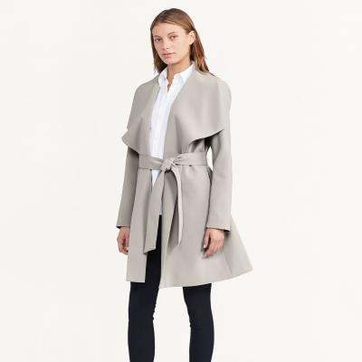 CREPE OPEN-FRONT COAT - Ralph Lauren