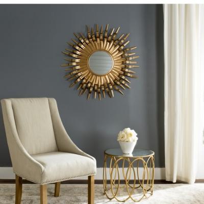 Safavieh Handmade Arts and Crafts Gold 36-inch Sunburst Mirror