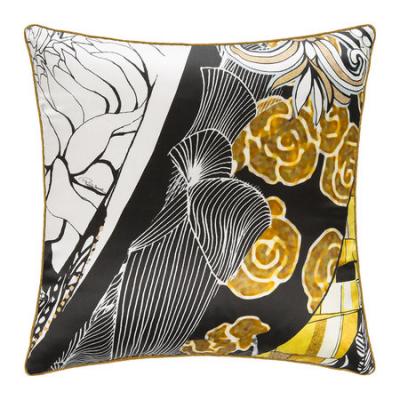 Roberto Cavalli Salome Silk Cushion - Black