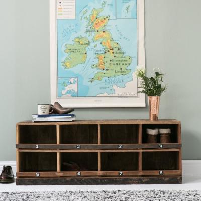 Scrapwood Shoe Rack at Rose and Grey