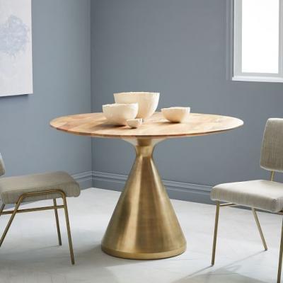 Silhouette Dining Table - Raw Mango - west elm