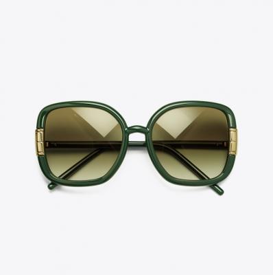 Single T Square Sunglasses: Tory Burch UK