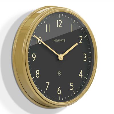 Spy Wall Clock - Feather & Black