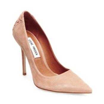 Suede Heels in Black & Nude Steve Madden PAITON