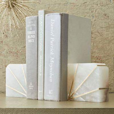 Stone Bookend - Alabaster west elm
