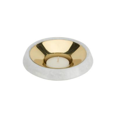 Tom Dixon Stone Brass Tealight Holder