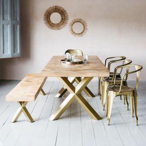 Faye Parquetry Dining Table Graham & Green