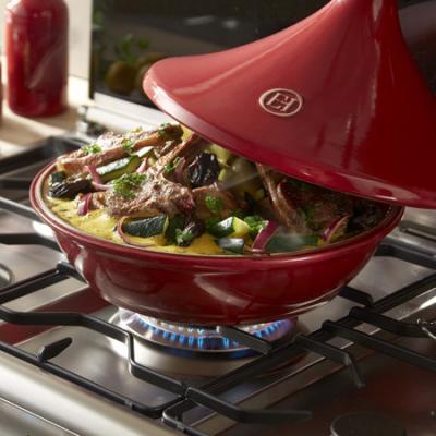 Emile Henry Tagine - Red - 32 cm