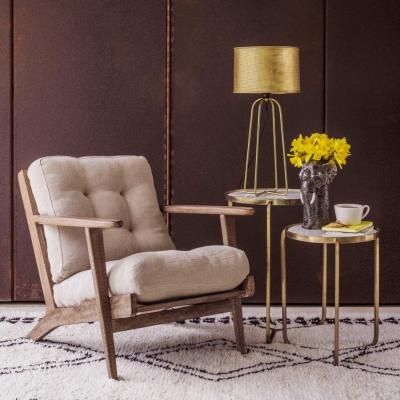 Dylan Natural Linen Armchair Graham & Green