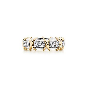 Jean Schlumberger® Sixteen Stone Diamond Ring Tiffany & Co.