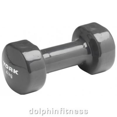York Fitbell (1 x 4 kg) Grey