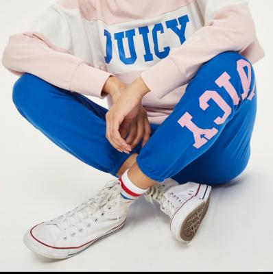 Logo Varsity Joggers by Juicy by Juicy Couture