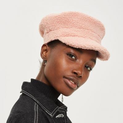 Borg Bakerboy Hat - Topshop USA