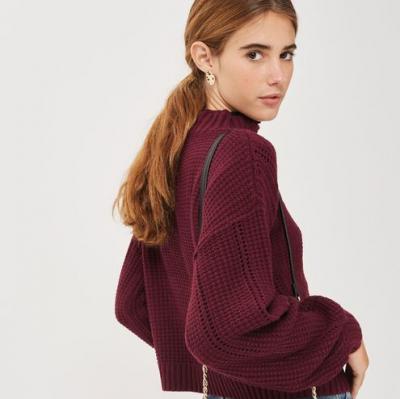 Lingerie Aran Jumper - Topshop