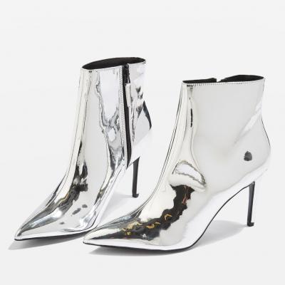 MIMOSA Metallic Ankle Boots - Topshop