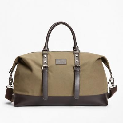 Canvas Duffle Bag - Brooks Brothers