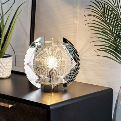 Weston Table Lamp, Silver BHS