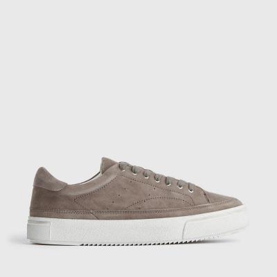 ALLSAINTS UK: Womens Trish Leather Trainers (chalk_white)
