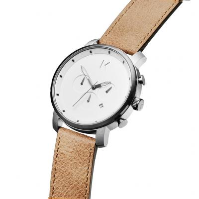 White Caramel Watch Mens - 45mm Chrono Series MVMT