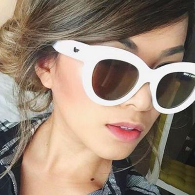 Quay Eyeware x Shay Mitchell Jinx Sunglasses in White