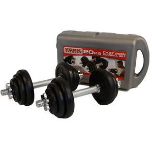 York 20 KG dumbbell set