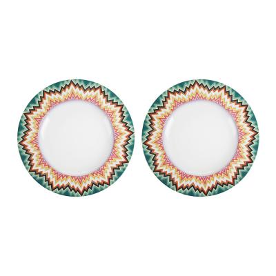 Missoni Home Zig Zag - 27cm Dinner Plate - Set of 2