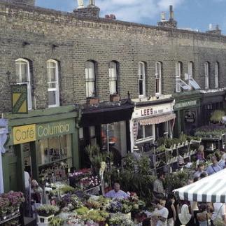 Columbia Road Flower Market, London