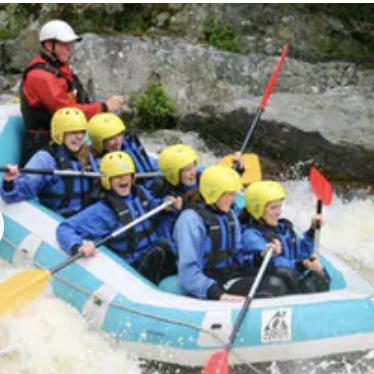 White Water Rafting in Pitlochry (Scotland)