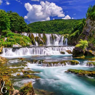 Štrbački buk waterfall, Bosnia
