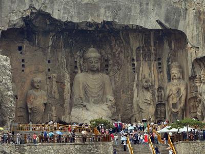 Longmen Grottoes, Luolong District, Luoyang, Henan, China