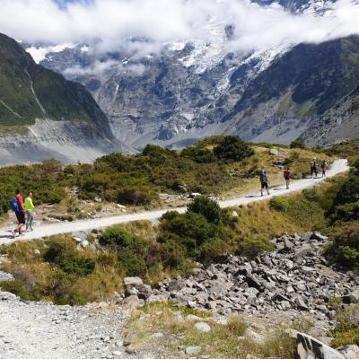 Hooker Valley Track (Aoraki Mount Cook National Park)) New Zealand