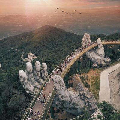 Golden Bridge, Ba Na hills, Vietnam
