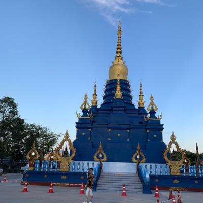 Wat Rong Seur Ten (Blue Temple) Chiang Rai, Thailand