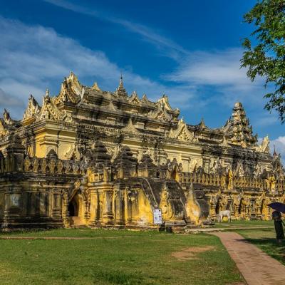 Maha Aung Mye Bon Zan Monastery, Mandalay - Myanmar