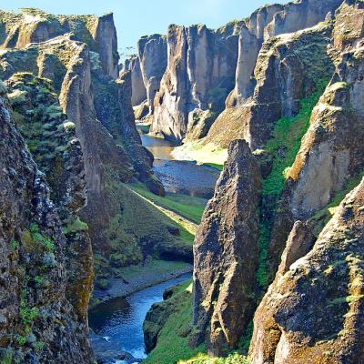 Fjaðrárgljúfur Canyon, Iceland