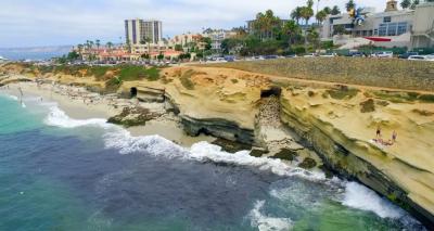Visit La Jolla by the sea, California. USA