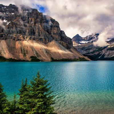 Bow Lake, Banff National Park, Alberta, Canada