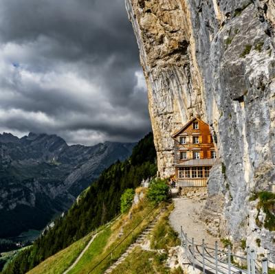Aescher Gasthaus am Berg, Ascher, Schwende District, Switzerland