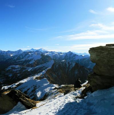 Kedarkantha Peak, Singtur Range, Uttarakhand, India