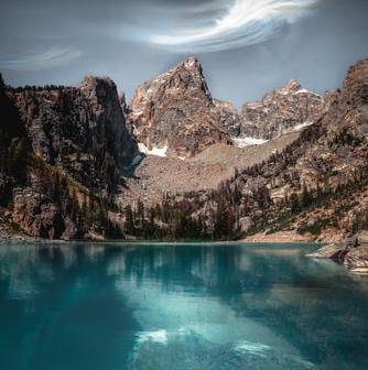Delta Lake, Grand Teton National Park, Wyoming