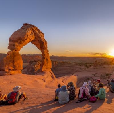 Delicate Arch Trail, Moab, UTAH