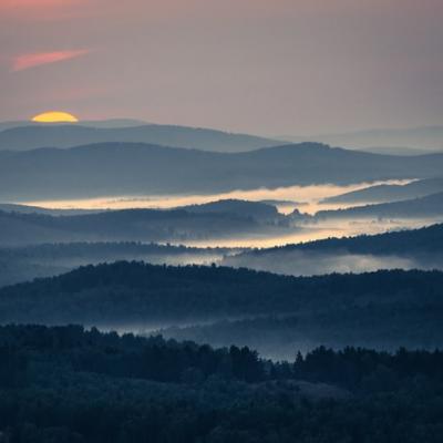 Nurali Ridge, South Ural, Russia