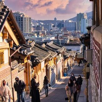 Bukchon Hanok Village - Seoul, South Korea