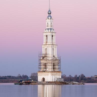 Kalyazin bell tower, Russia