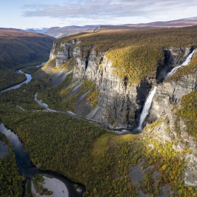 Mollisfossen, Storslett, Norway
