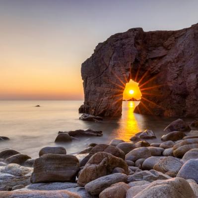 Arche De Port Blanc Roche Percée, Saint-Pierre-Quiberon | France