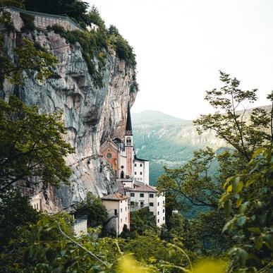 Santuario Madonna della Corona, Spiazzi, VR, Italy