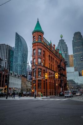 Gooderham building. Toronto, ON, Canada