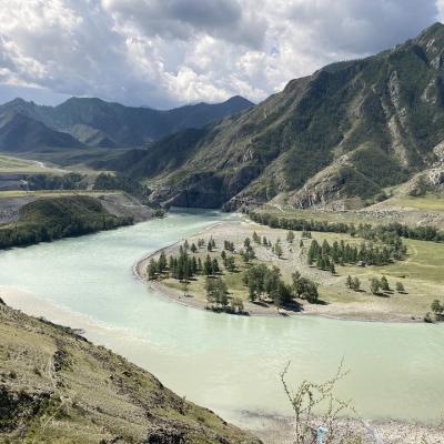 Katun River, Altai, Russia
