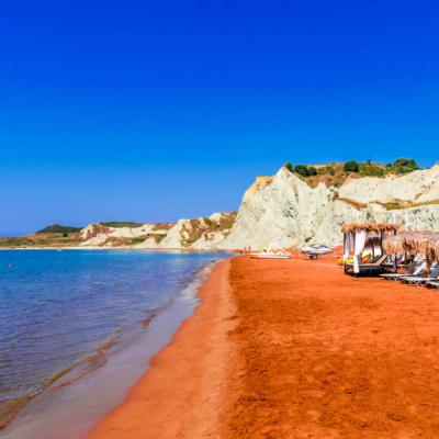 Xi Beach, Kefalonia, Greece